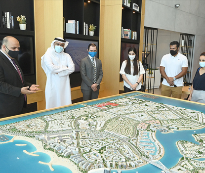 Diyar Al Muharraq welcomes the Bahrain Economic Development Board on a Tour of the City